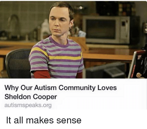 Jim Parsons, Sheldon Cooper, autism 