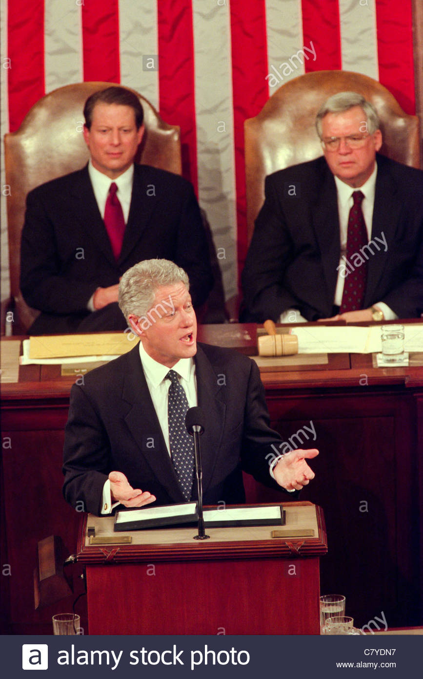 Clinton before Congress