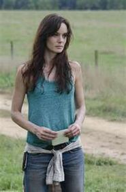 Sarah Wayne Callies as Lori Grimes on AMCs The Walking Dead
